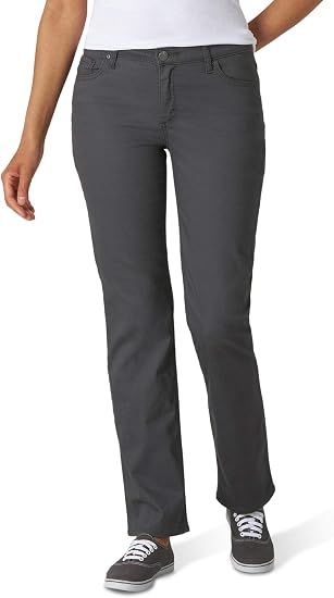 Lee Women's Relaxed Fit Straight-Leg Jean