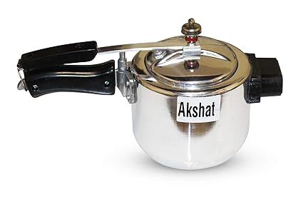 Heavy Weight 3 Liter Pressure Cooker Inner LID Non Induction Base Pressure Cooker 3 Liter Aluminium 3 Liter Cooker