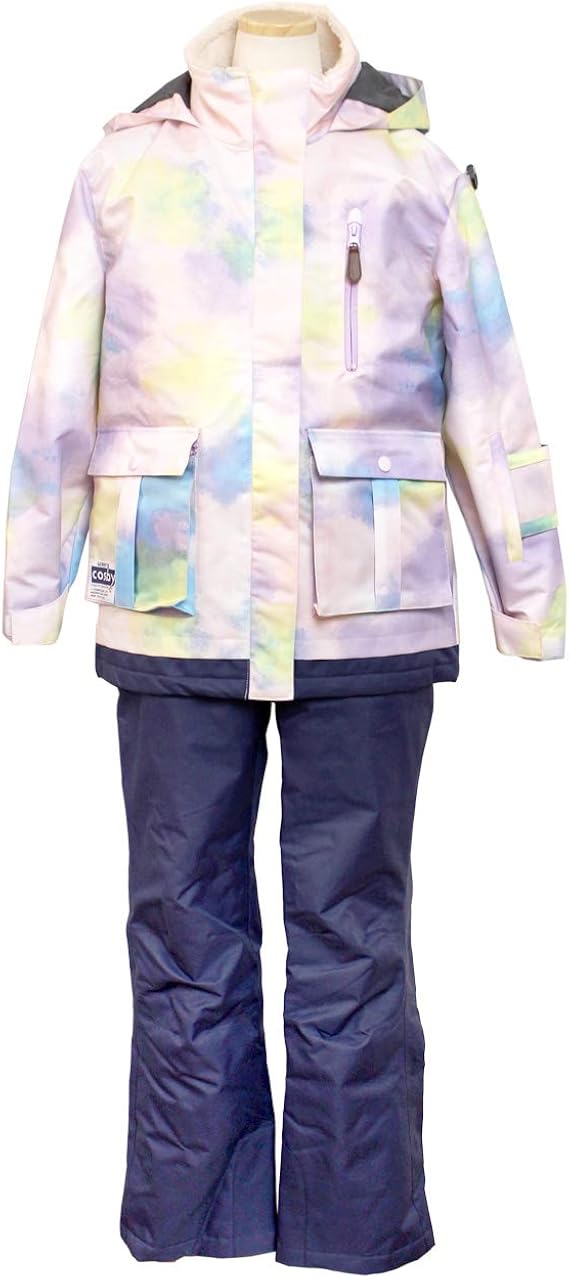 Amazon Co Jp Cosby コスビー スキーウェア キッズ ジュニア 女の子 子供 スノーウェア Csg42 ピンク 160cm 服 ファッション小物