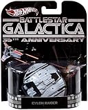 Hot Wheels Retro Battlestar Galactica 35th Anniversary 1:64 Die Cast Vehicle Cylon Raider