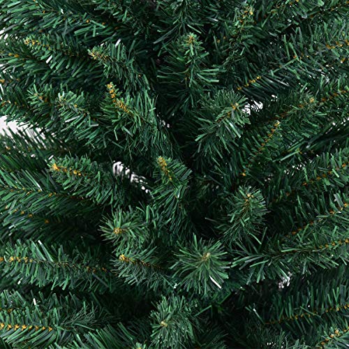 Goplus Artificial Pencil Christmas Tree PVC Slim Tree w/Sturdy Metal