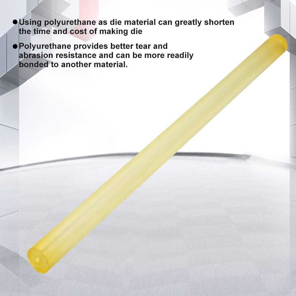 Sanding Sticks 04 Yellow Elastic Rubber Round Spring Bar Stick