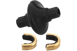 KICHOUSE Kisser Button Replacement with Copper Clips for Compound Bow, Flexible Silicone Archery Aid for