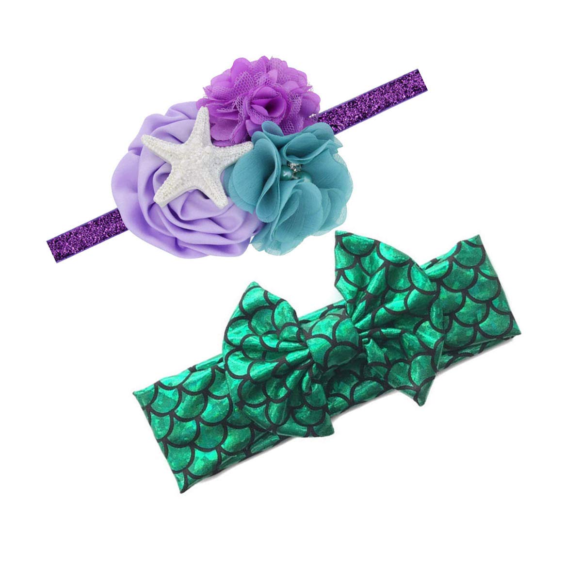 mermaid headband baby