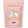 Bark & Whiskers Antarctic Krill Bites, 6.34 Oz. (180 g), 60 Chews, EPA & DHA, Supports Brain & Joint Health, Veterinarian Formulated, Non-GMO, MSC Certified, Dr. Mercola