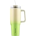 Murmioostainless Steel Cup With Straw Smoothie Bottle Iced Coffee