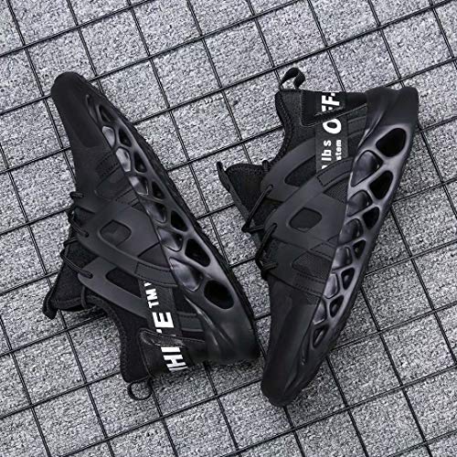 image for Wrezatro Men's Breathable Athletic Running Sneakers Mesh Light Walking