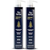 I Belli Capelli Torrano Cream Keratin Hair Treatment Straightening in 1 Step, Formaldehyde Free-Nanoplastia Para Alisar Cabello, Keratina Organica Sin Formol Para Alisar el Pelo (2-Pack - 500ml each)