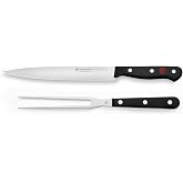 W&Uuml;STHOF Gourmet 2-Piece Carving Knife Set,Black