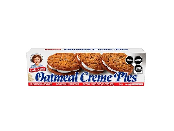 LITTLE DEBBIE OATMEAL CRÈME PIE 16. 2 OZ