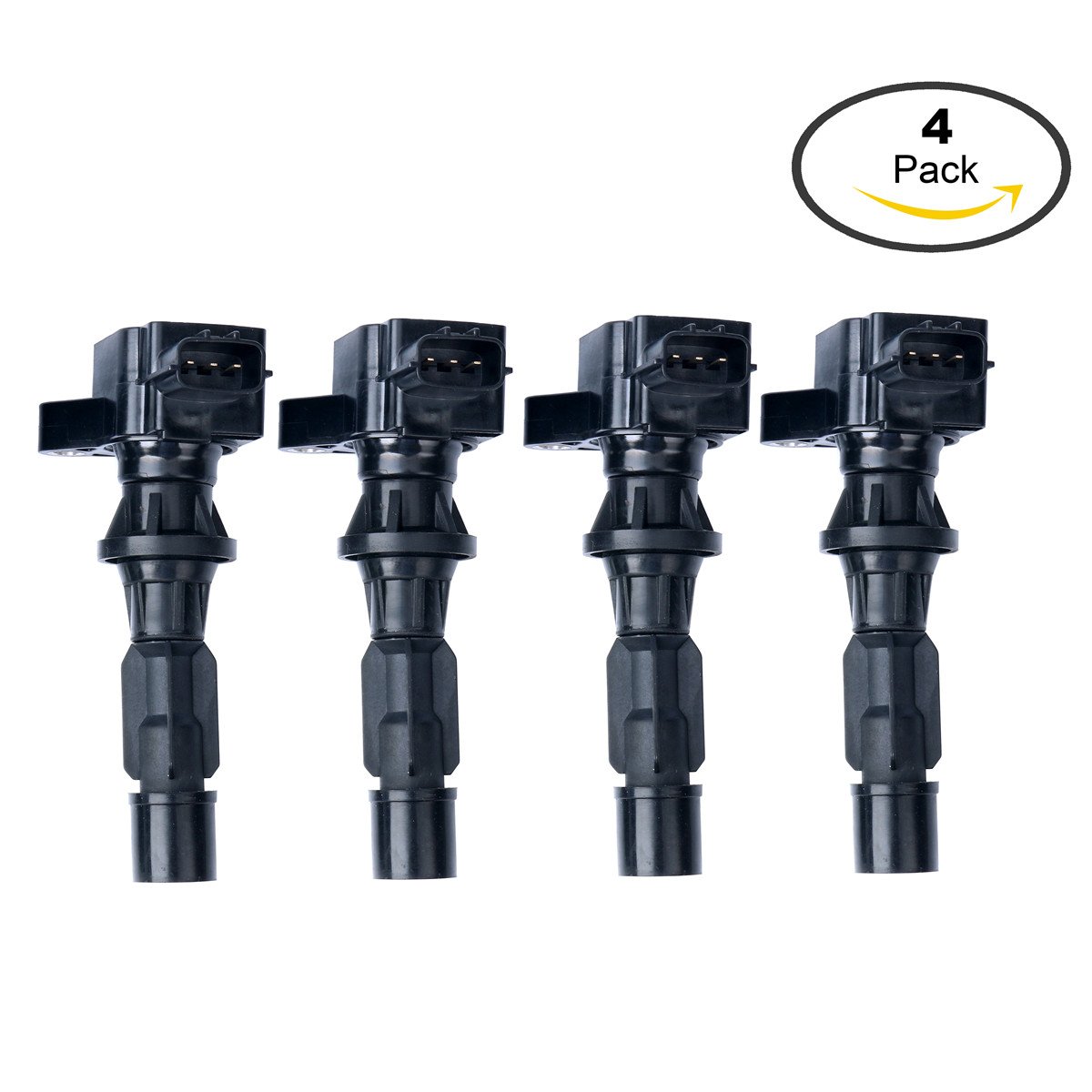 Ignition Coil Set of 4 for 0612 Mazda 3 6 CX7 CX7 MX5 Miata 2.0L 2.5L