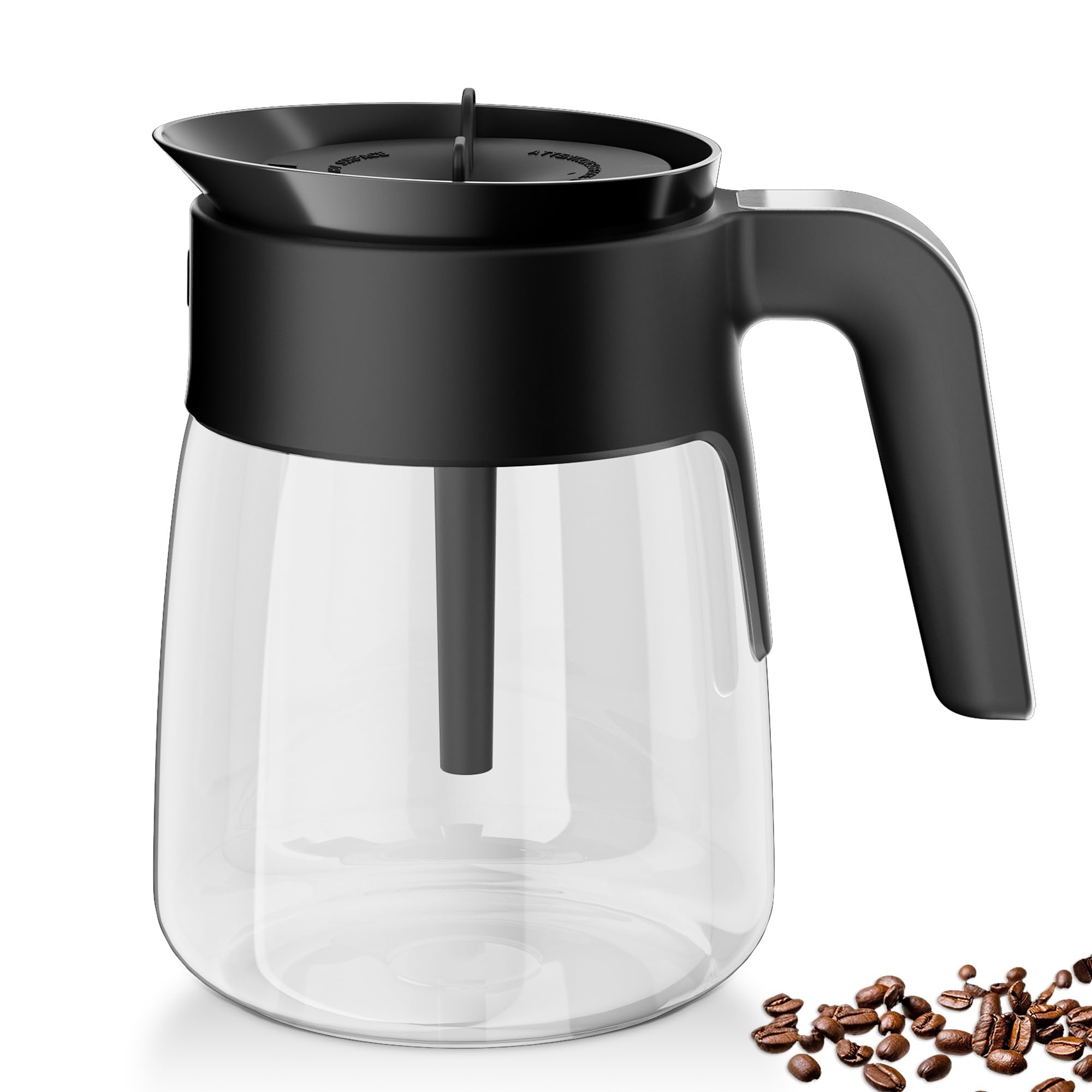 Photo 1 of 12 Cup Coffee Pot Replacement Compatible with Ninja Coffee Maker CFP101 CFP201 CFP301 CFN601 CFP307 CFN602 CM400 CM401 CF090, Glass Carafe for Ninja with Brew-Through Lid, BPA Free, Dishwasher Safe