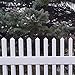 WEATHERABLES Vinyl Picket Fence Caps – White Vinyl Caps for a Distinct, Finished Look, Made for 1.5in x 1.5in Vinyl Picket Post (Square, 10 Pack)
