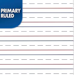 Mead Primary Journal, Half Page Ruled, Grades