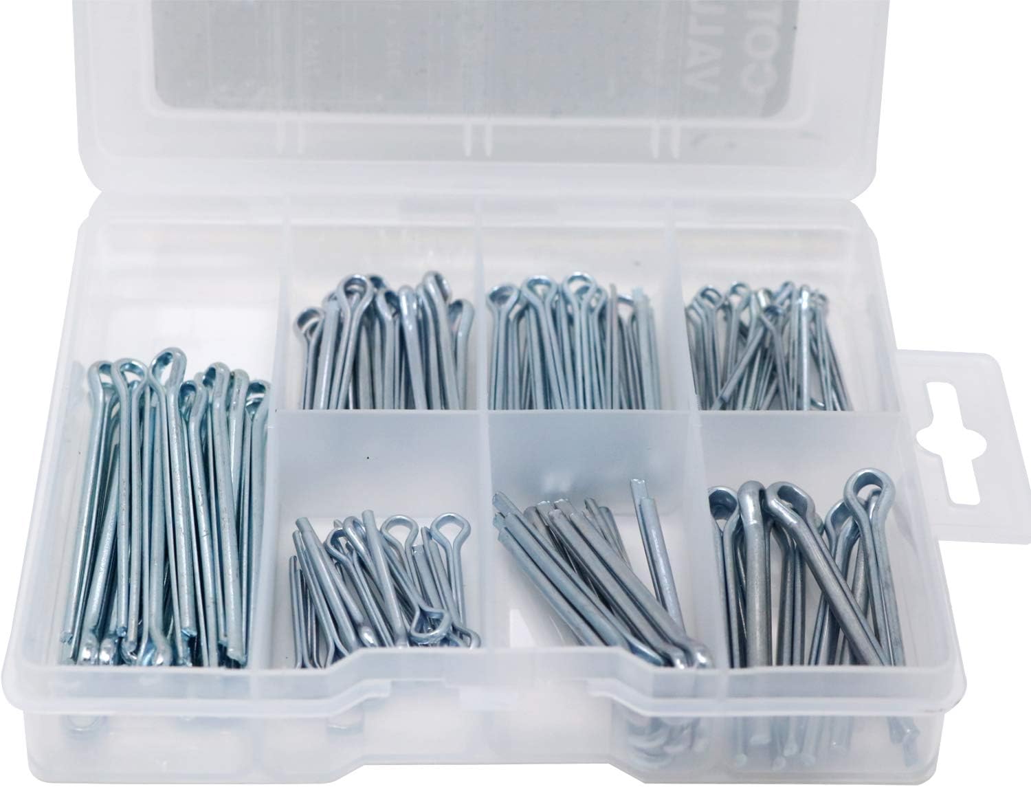 T.Kllent Cotter Pins Assortment,Zinc Plated 106Pcs