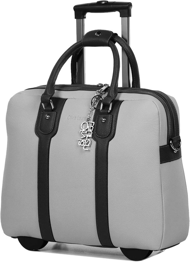 Business Damen Schulter Gurt Laptop Aktentasche Trolley 4 Rollen Grau Bowatex Amazon.de Koffer Business Damen Schulter Gurt Laptop Aktentasche Trolley 4 Rollen Grau Bowatex Amazon.de Koffer