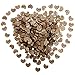 Shaped Rustic Wooden Love Heart Crafts Wedding Table Scatter Decoration (100pcs)