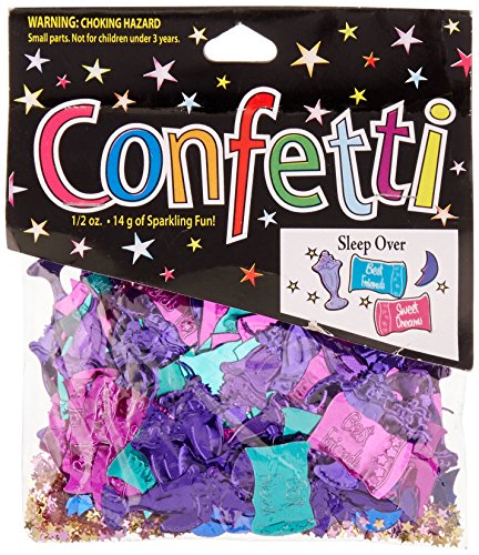 Beistle CN077 Sleep Over Confetti, 1/2-Ounce