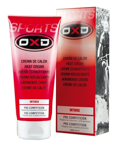 OXD Intense Wärmecreme 200ml, für Sport & Fitness Warm-up VOR DEM WORKOUT Zur Vorbereitung Ihrer Muskeln.