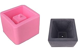 NINEXY Cement Mold Silicone Concrete Square Flower Pot Molds Plaster Handmade Clay Craft Casting Concrete Pot Mould Supplies