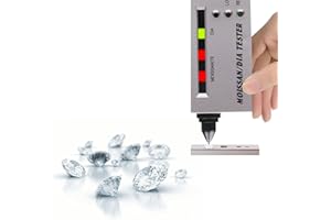 Diamond Tester Pen, LCD Display Moissanite Detector Tester, Gems Stone Hardness Test Tool, for Real or Fake Diamond Test