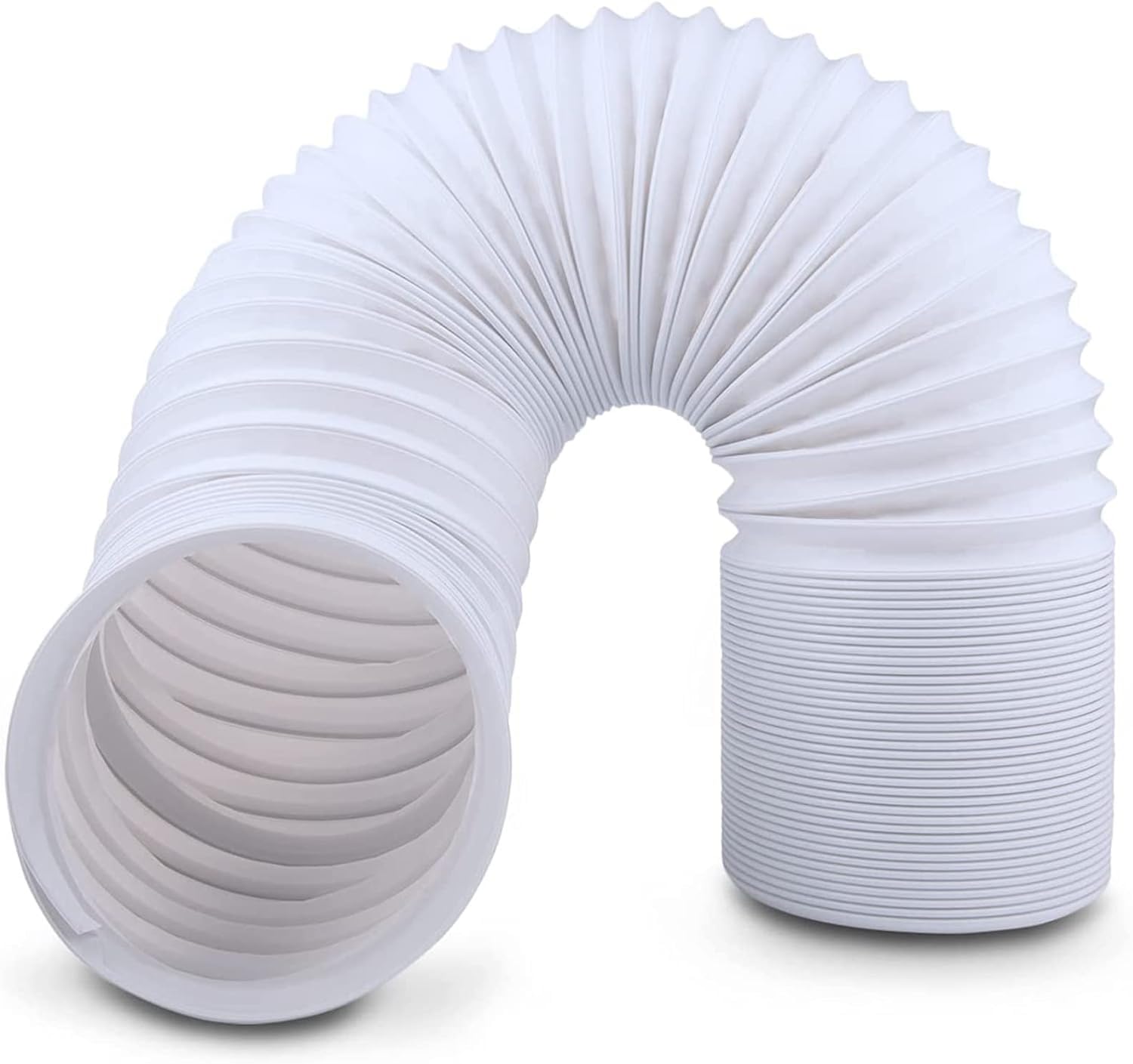 ABC Products Universal tumble dryer flexible vent steam hose pipe extractor for all makes and models (4 inches or 10.2 cm diameter x 2 metres long)