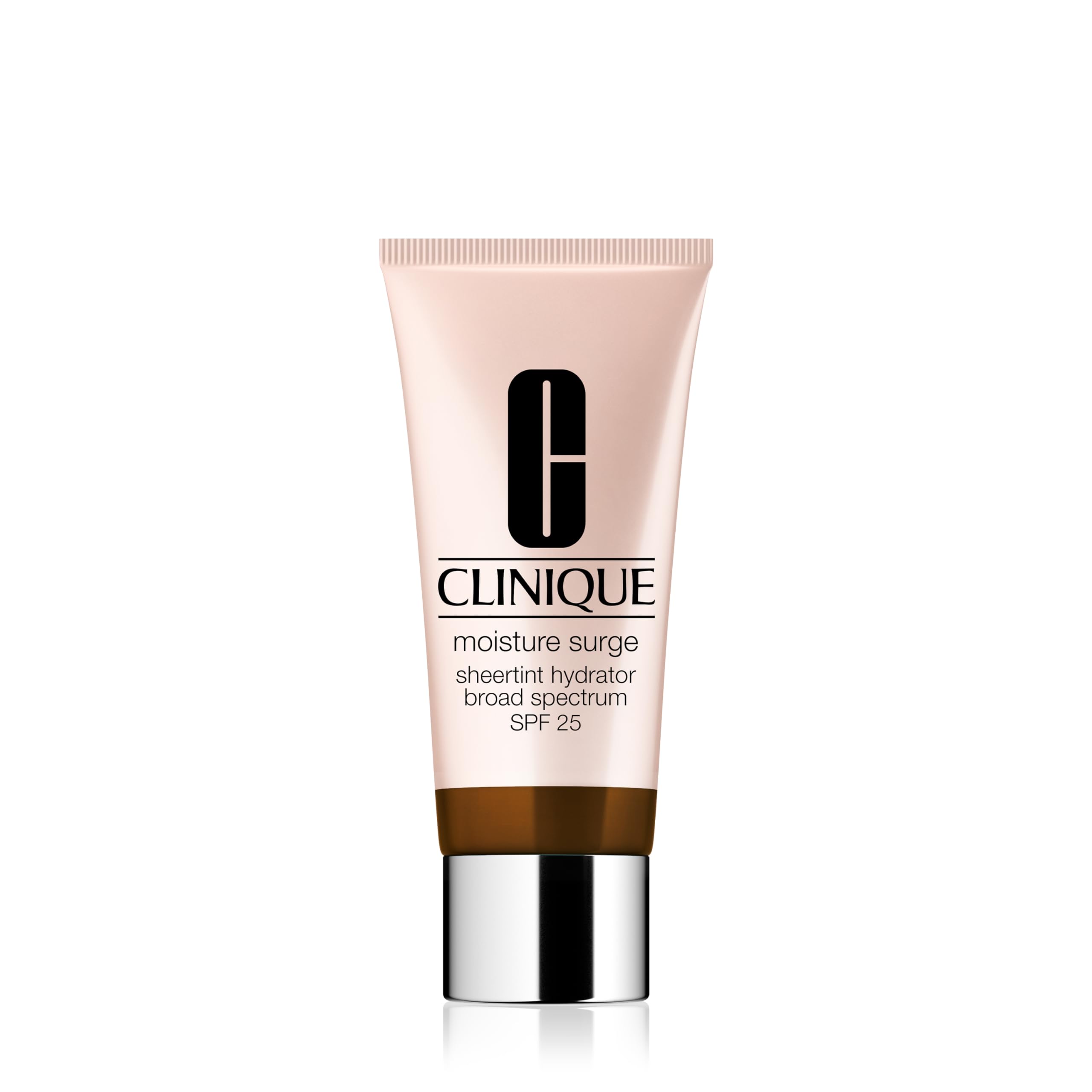 Clinique Moisture Surge Sheertint Hydrator Hydrating Tinted Moisturizer Broad Spectrum SPF 25 With Hyaluronic Acid + Aloe Water | Sheer Coverage, Natural Finish, Very Deep, 1.4 Fl Oz