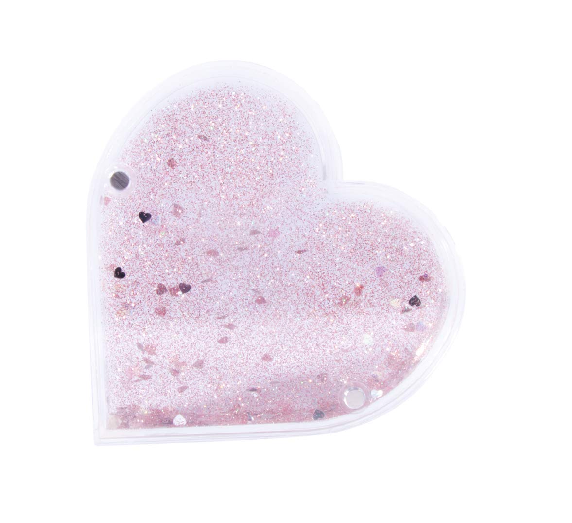 Rayher Acryl.Magnet pict.Frame Heart w.Glitter, Assorted, 9,4x2,4x9,4cm