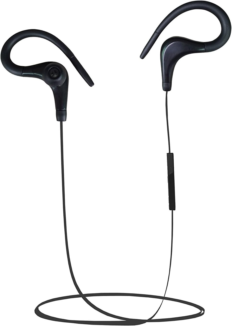 Coolbox Coolsport Binaural Ear-Clip Black, EAR-CLIP, BLACK BLUETOOTH, Bluetooth In-Ear Binaural – (Headsets and microphones)