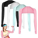 PHOGARY Cooling Shawl Arm Sleeves Sun Uv Protection Cooler Shrug, Comfortable & Breathable Anti-UV Arm Sleeves for Women