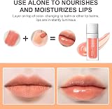 AOOWU Plumping Lip Oil Tinted Moisturizing Lip Oil 6ml 5 colors view 2