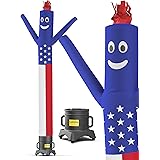 LookOurWay Air Dancers Inflatable Tube Man Set - 10ft Tall Wacky Waving Inflatable Dancing Tube Guy with 12-Inch Diameter Blo