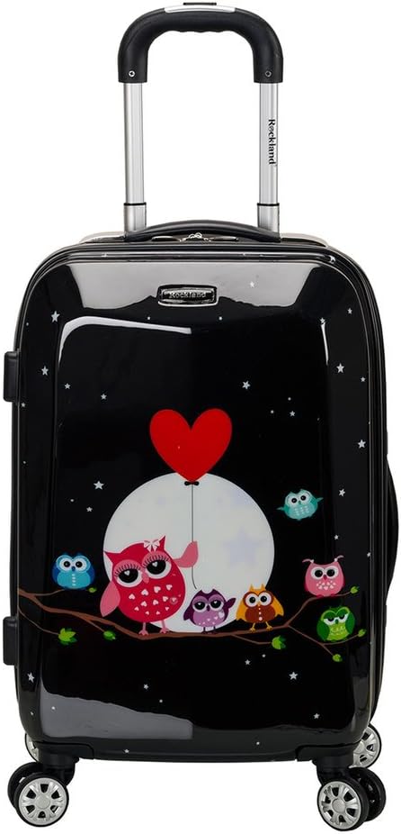 rockland 20 inch polycarbonate carry on