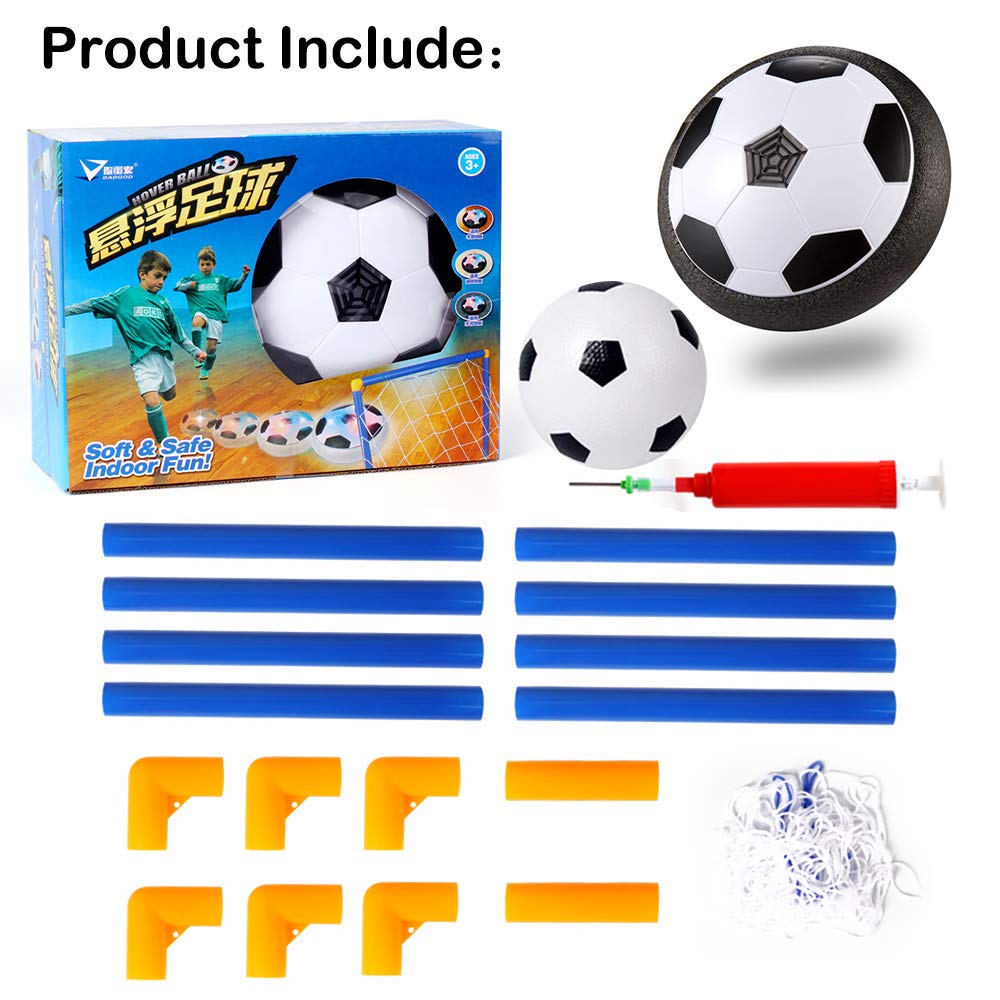 サッカーボール 12歳 3 7 11 ギフトに最適 エアサッカーディスクフォームバンパーインドアゲーム 10 サッカー玩具 屋内 B07jpjsyr2 Xplanet 女の子 ゴール2個 8 9 4 1 子供 ホバーボール 6 おもちゃ 5 Ledホバーボールセット 男の子 2 アクションスポーツトイ 安価