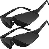 grinderPUNCH Bifocal Safety Sunglasses Sun Reading Glasses ANSI Z87 Impact Resistant Magnifier Sun Readers for Work Men Women