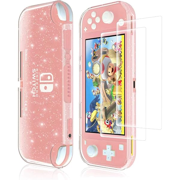 Amazon.com: TNP Carrying Case Kit for Nintendo Switch Lite, Pink