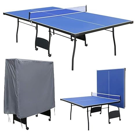Hj Jh Tavolo Da Ping Pong Pieghevole 9 Piedi Da Interno Con