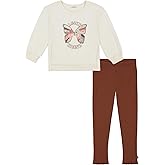 Lucky Brand girls 2pc Legging Set