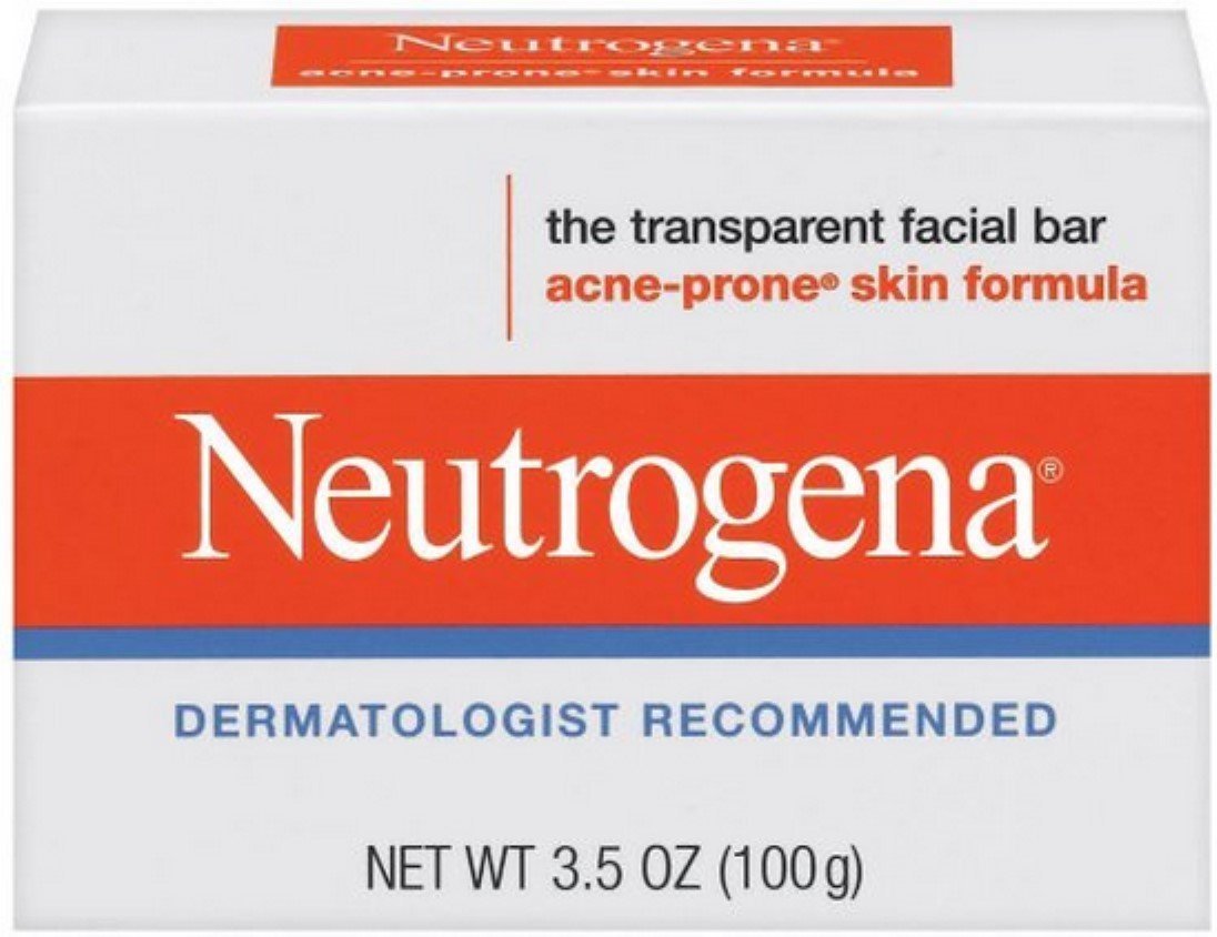 Neutrogena Acne-Prone Facial Bar 3.5oz Box