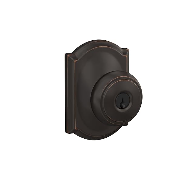 SCHLAGE F51A AND 716 CAM ANDOVER KNOB WITH...
