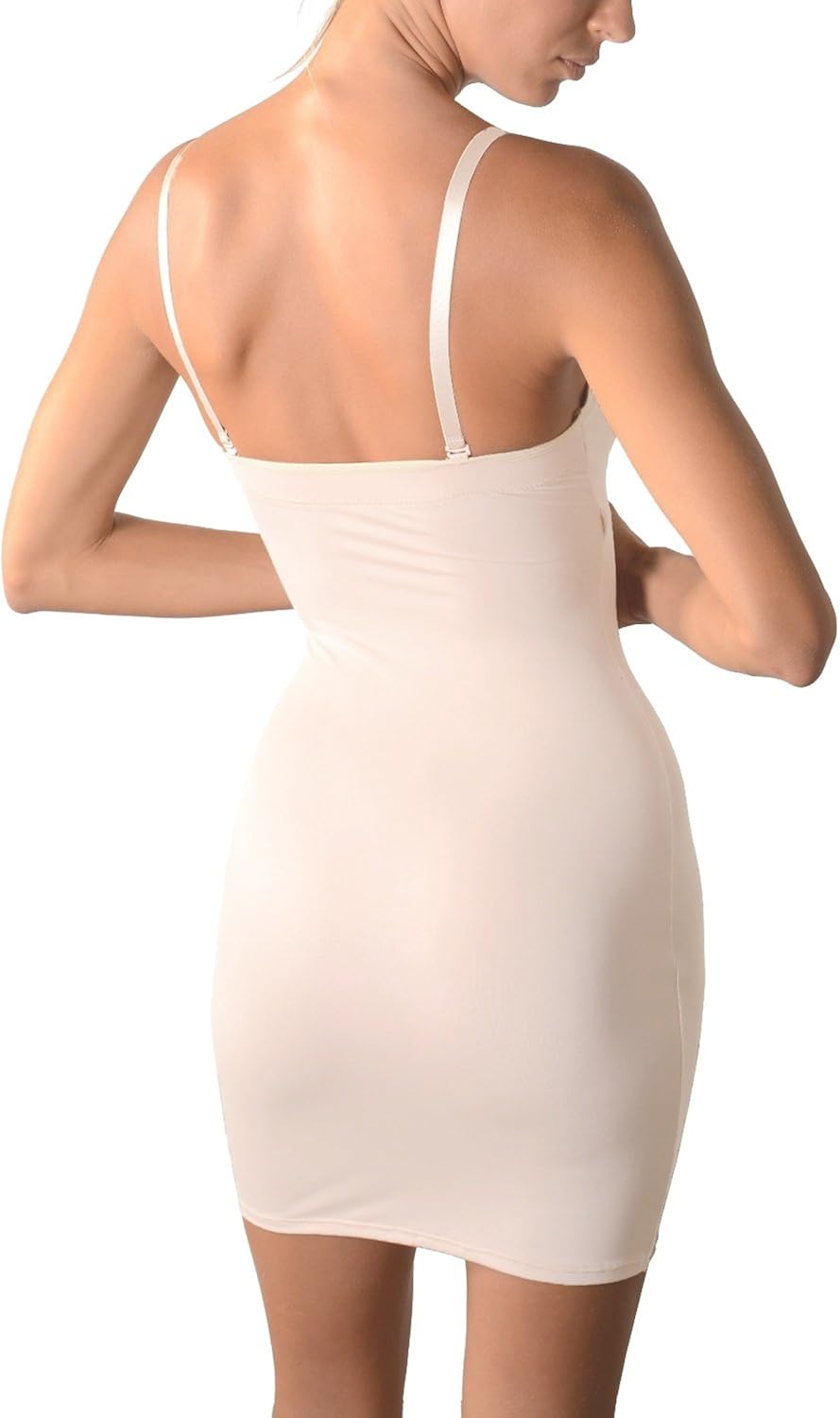 Curvi Shapewear Women's Underwire Body Slimmer with Hidden Bra at  Women’s Clothing store