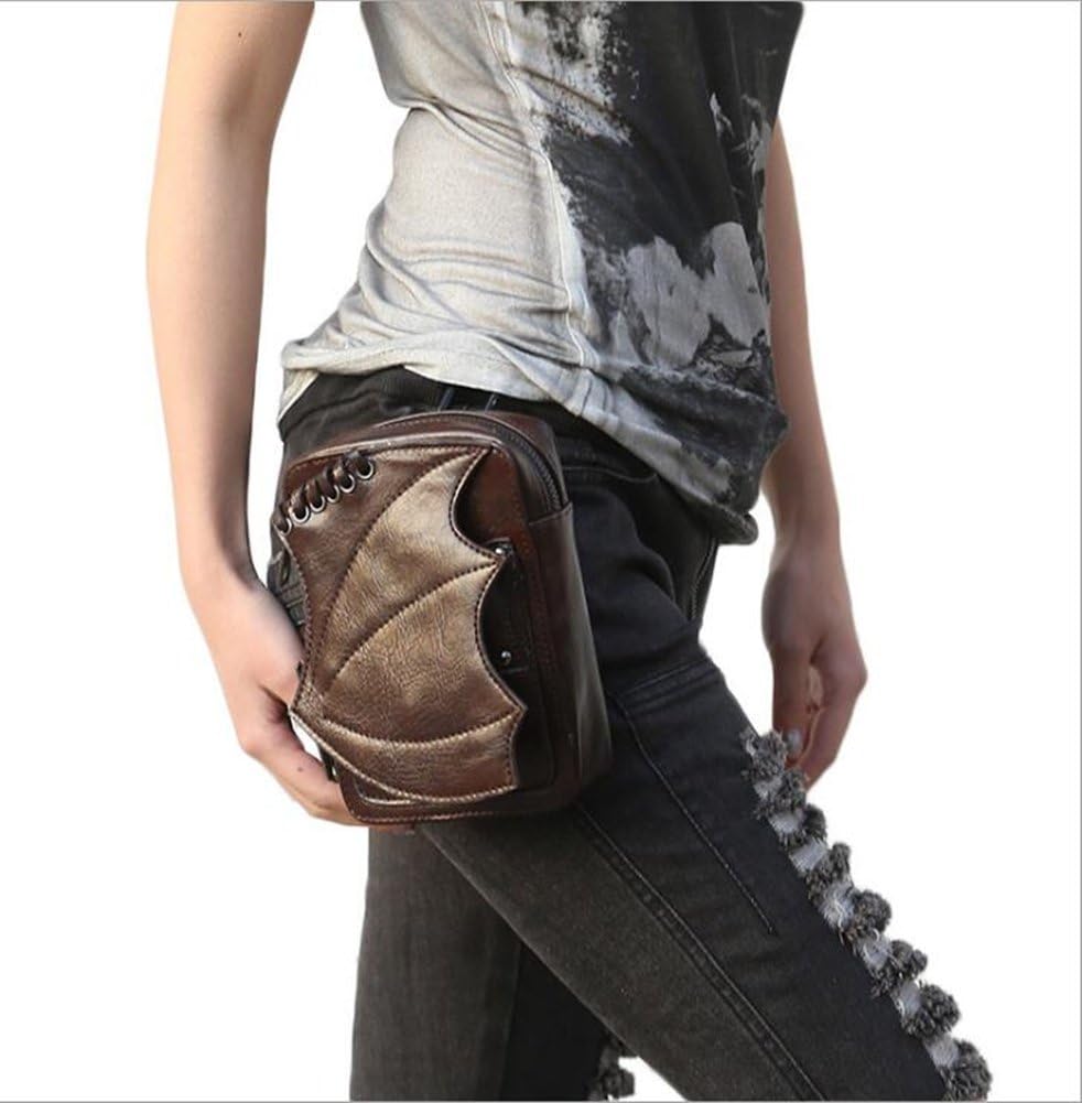 JACKDAINE Casual Steampunk New Handbag Outdoor Travel Shoulder Messenger Lady Pocket