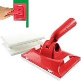 BANCOO Paint Edger with 2 Pads, Paint Edge Trimmer for Walls &amp; Corners | Adjustable Angle Design, Edge Painting Tool, Sponge Paint Pad Applicator, Clean Precise Cut for Interior Decorative Painting