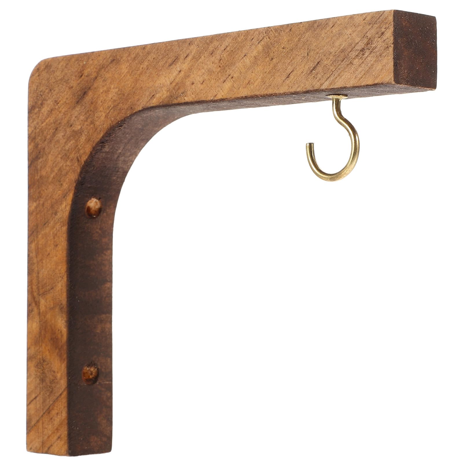 Yardwe Wall Hooks Wooden Plants, Nordic Style, Ideal for Planters, Bird Feeders, Lanterns, Wind Chimes, Wall Sconces