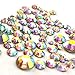 400 pcs 2mm - 6mm Resin Crystal AB round Rhinestones Flatback Mix SIZE ~ M1 - 30