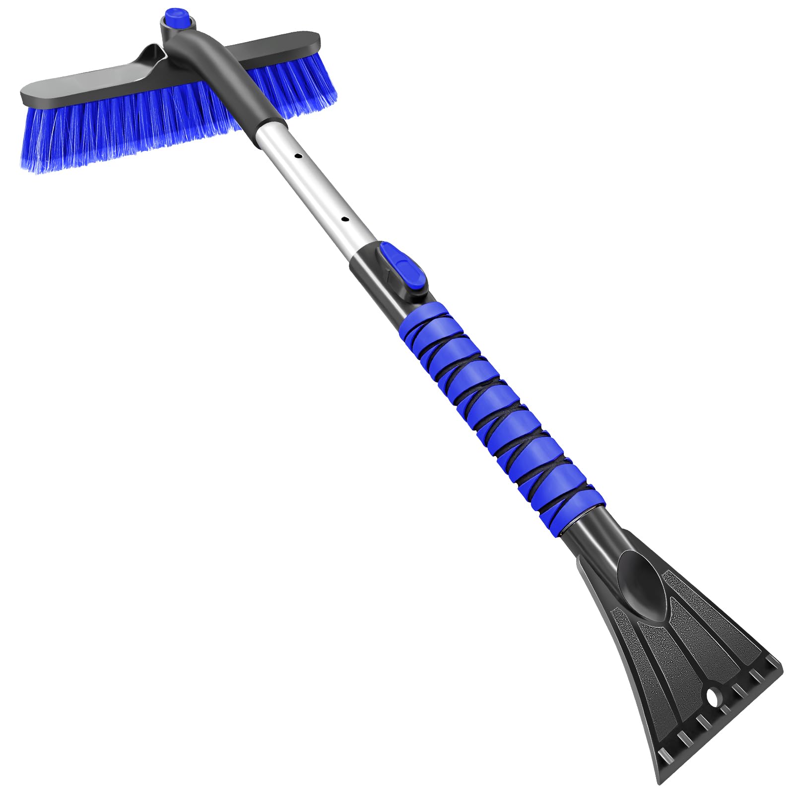 Photo 1 of *UNTESTED*
HEEYA Car Scraper with 12.6 Inch Large Brush Head, Extendable Snow Scraper for Windshield Window, Snow Brush and Ice Scraper for SUV Truck Automobile Vehicle - Blue