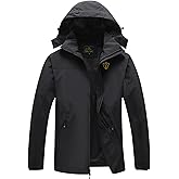 GIISAM Rain Jacket for Men, Mens Waterproof Raincoat Lightweight Rain Jackets Outdoor Rain Coat Windbreaker with Hood