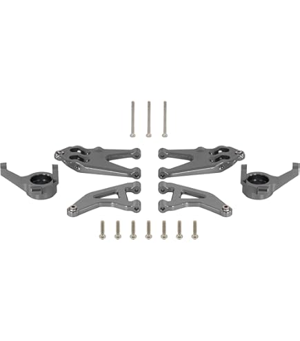 Hex Parts Metal Servo Protector & Swing Arm Kit For 1/32 OH32X02 RC Car Orlandoo Hunter