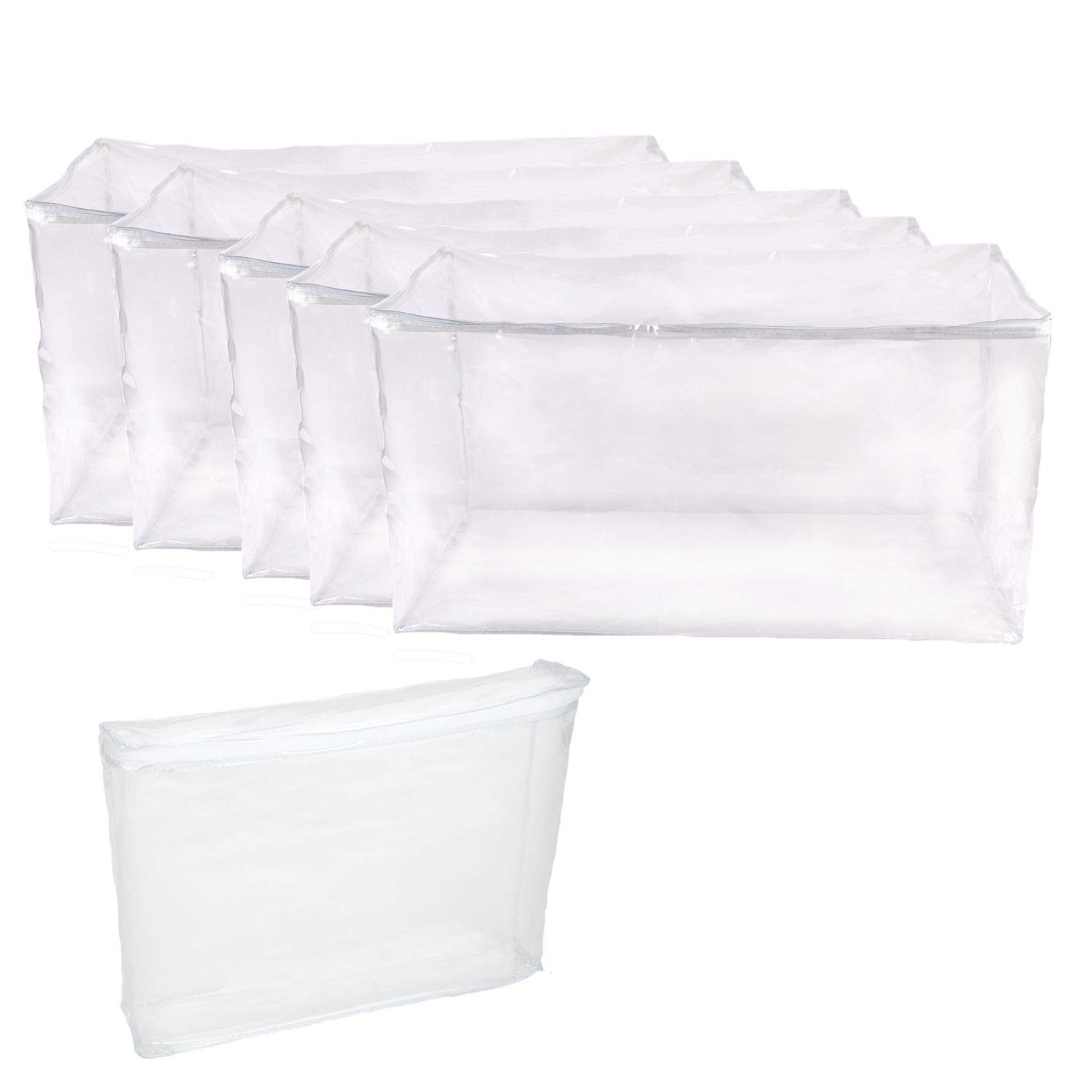 vinyl blanket bolsas with zipper