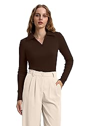 WIHOLL Chocolate Brown Fall Clothes for Women